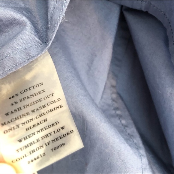 Ann Taylor Button Down Blouse Size 4 Petite - Picture 12 of 13